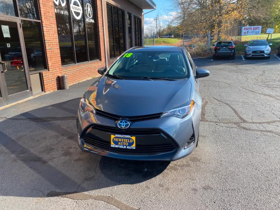 2018 Toyota Corolla LE CVT (Natl), available for sale in Middletown, Connecticut | Newfield Auto Sales. Middletown, Connecticut