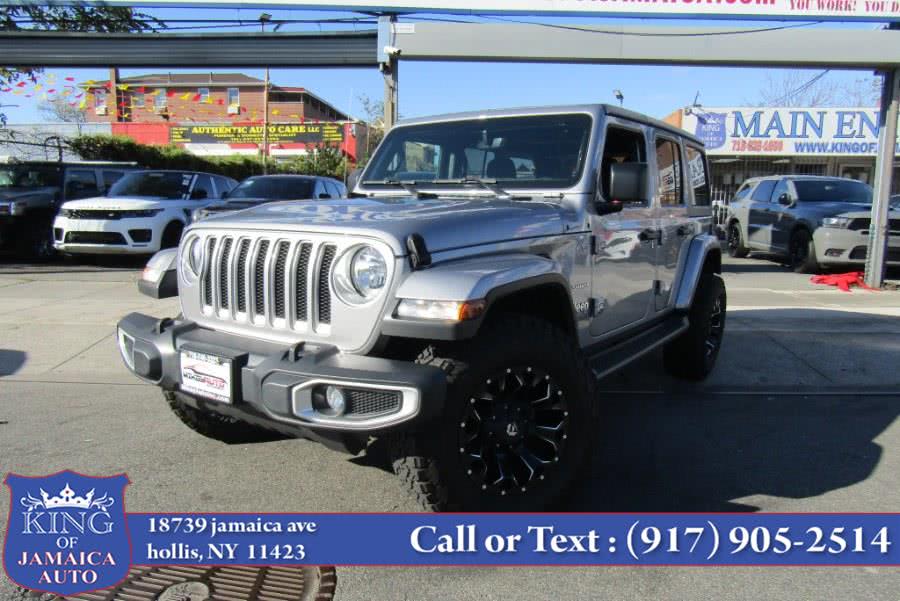 2020 Jeep Wrangler Unlimited Sahara 4x4, available for sale in Hollis, New York | King of Jamaica Auto Inc. Hollis, New York