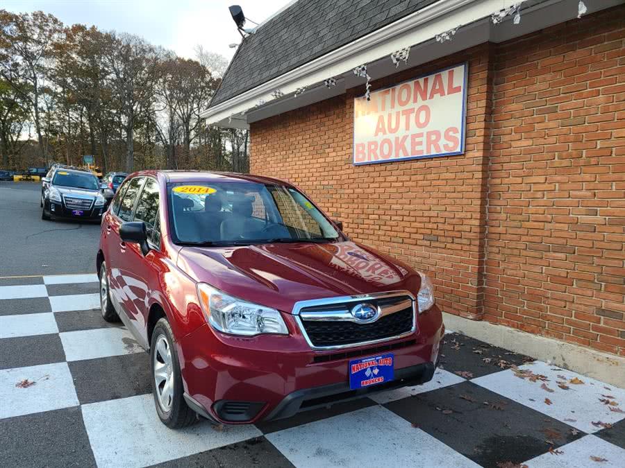 2014 Subaru Forester 4dr Auto 2.5i PZEV, available for sale in Waterbury, Connecticut | National Auto Brokers, Inc.. Waterbury, Connecticut