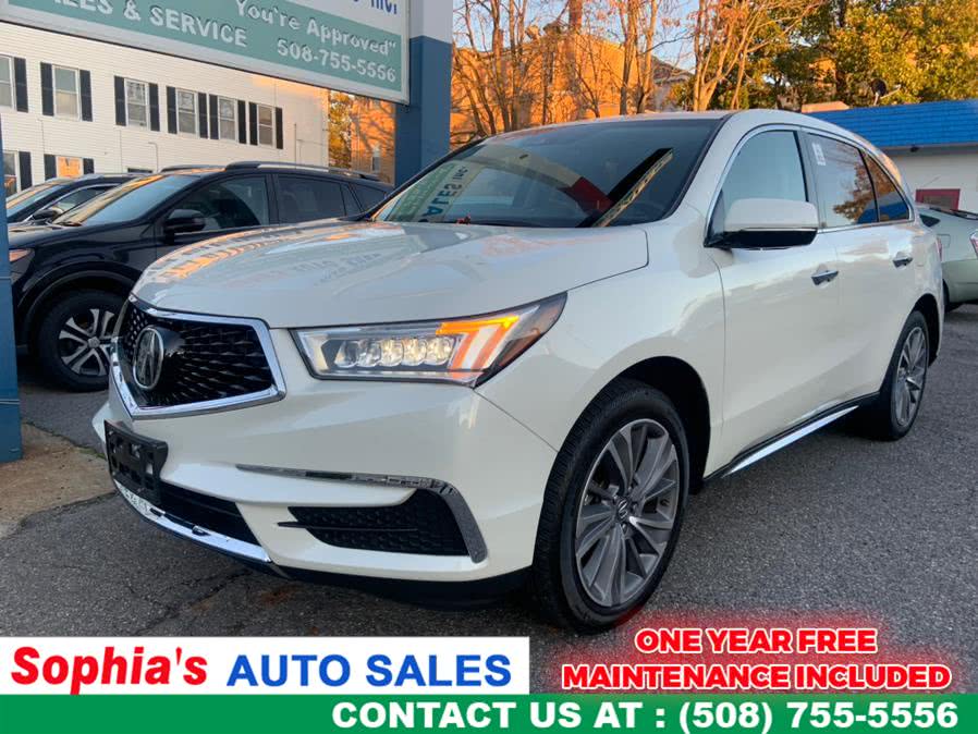2018 Acura MDX SH-AWD w/Technology Pkg, available for sale in Worcester, Massachusetts | Sophia's Auto Sales Inc. Worcester, Massachusetts