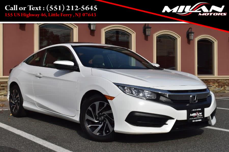 2017 Honda Civic Coupe LX-P CVT, available for sale in Little Ferry , New Jersey | Milan Motors. Little Ferry , New Jersey
