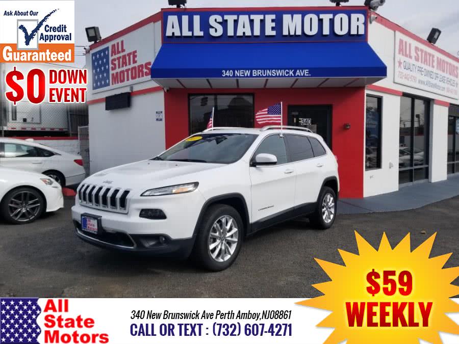 2017 Jeep Cherokee Limited 4x4, available for sale in Perth Amboy, New Jersey | All State Motor Inc. Perth Amboy, New Jersey