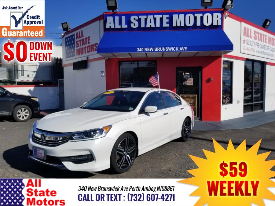 2017 Honda Accord Sedan Sport SE CVT, available for sale in Perth Amboy, New Jersey | All State Motor Inc. Perth Amboy, New Jersey