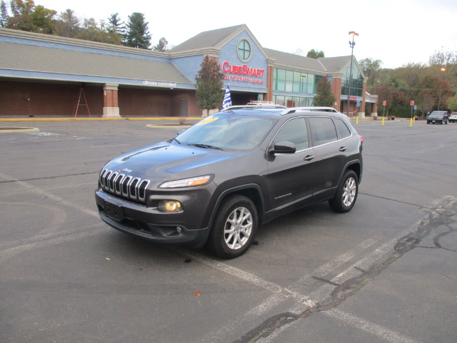 2014 Jeep Cherokee 4WD 4dr Latitude, available for sale in New Britain, Connecticut | Universal Motors LLC. New Britain, Connecticut