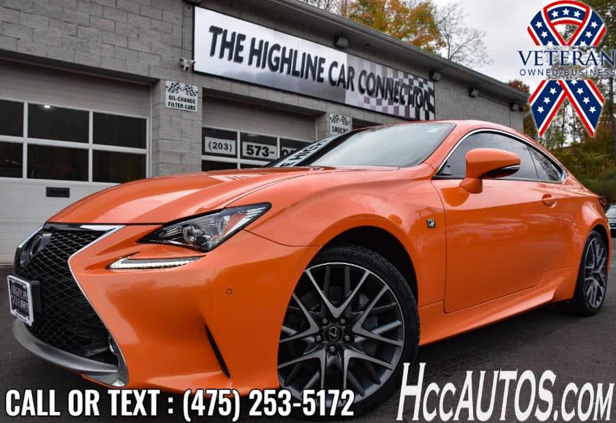 2015 Lexus RC 350 2dr Cpe AWD, available for sale in Waterbury, Connecticut | Highline Car Connection. Waterbury, Connecticut