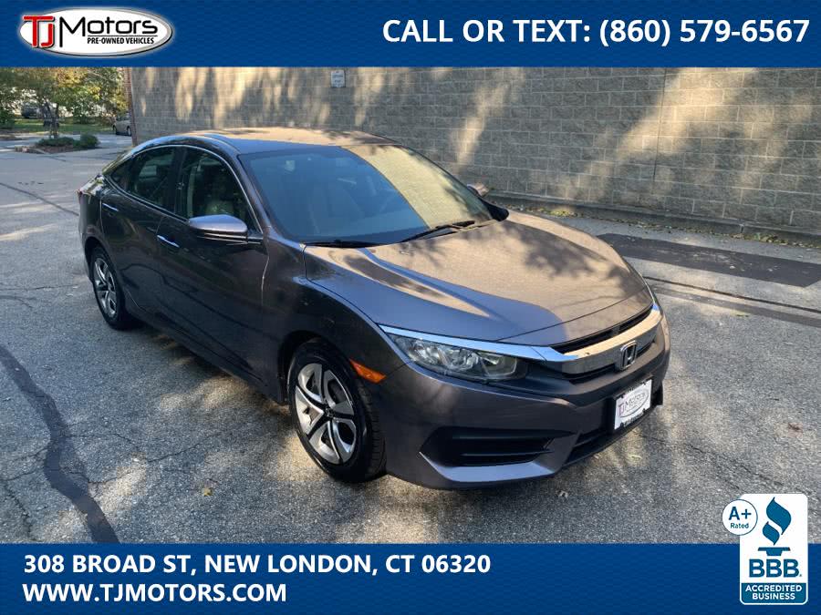Used Honda Civic Sedan LX 2018 | TJ Motors. New London, Connecticut Used Honda Civic Sedan LX 2018 | TJ Motors. New London, Connecticut