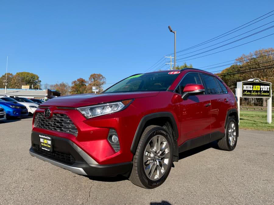 2019 Toyota RAV4 Limited AWD (Natl), available for sale in South Windsor, Connecticut | Mike And Tony Auto Sales, Inc. South Windsor, Connecticut