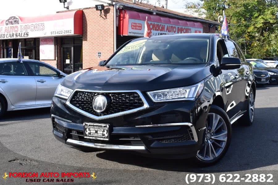 2017 Acura MDX SH-AWD w/Technology Pkg, available for sale in Irvington, New Jersey | Foreign Auto Imports. Irvington, New Jersey