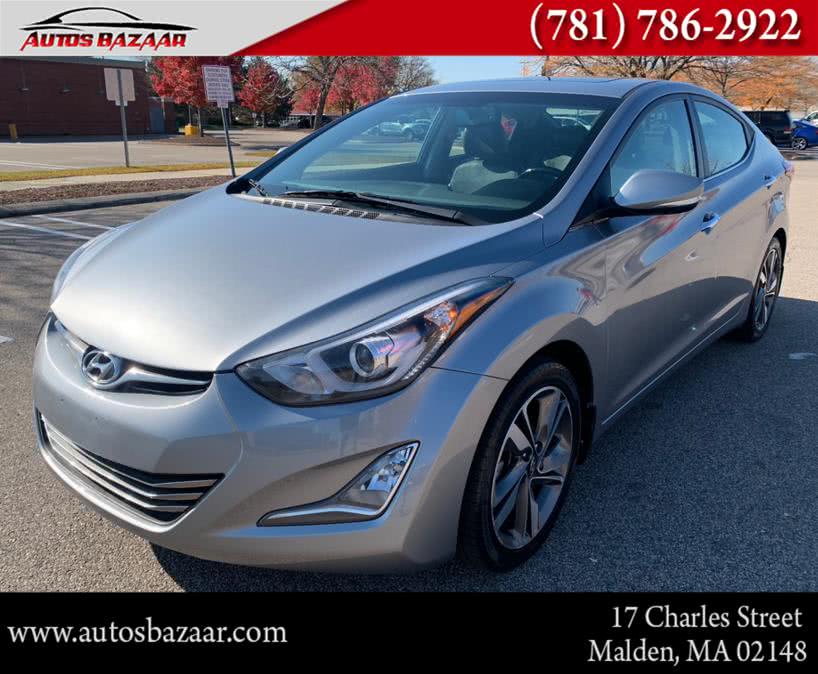 2015 Hyundai Elantra 4dr Sdn Auto Limited (Alabama Plant), available for sale in Malden, Massachusetts | Auto Bazaar. Malden, Massachusetts
