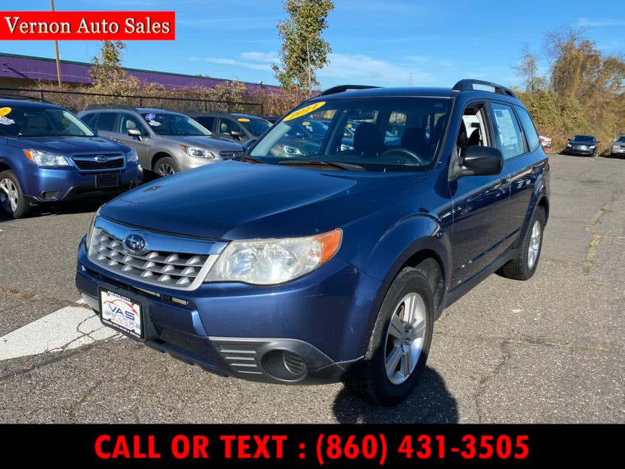 2011 Subaru Forester 4dr Auto 2.5X w/Alloy Wheel Value Pkg, available for sale in Manchester, Connecticut | Vernon Auto Sale & Service. Manchester, Connecticut
