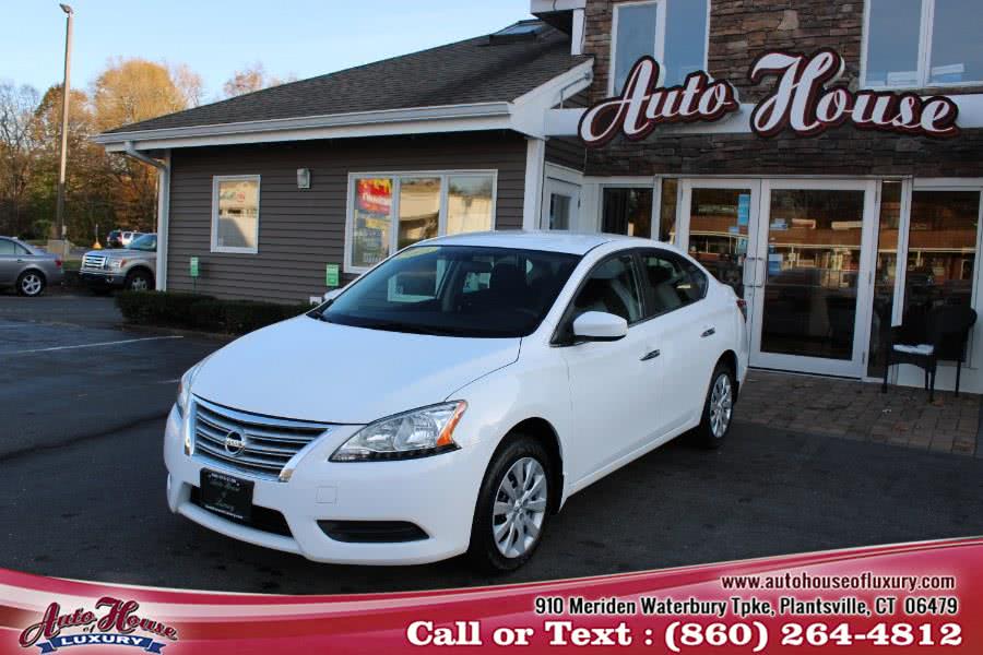 2015 Nissan Sentra 4dr Sdn I4 CVT SV, available for sale in Plantsville, Connecticut | Auto House of Luxury. Plantsville, Connecticut