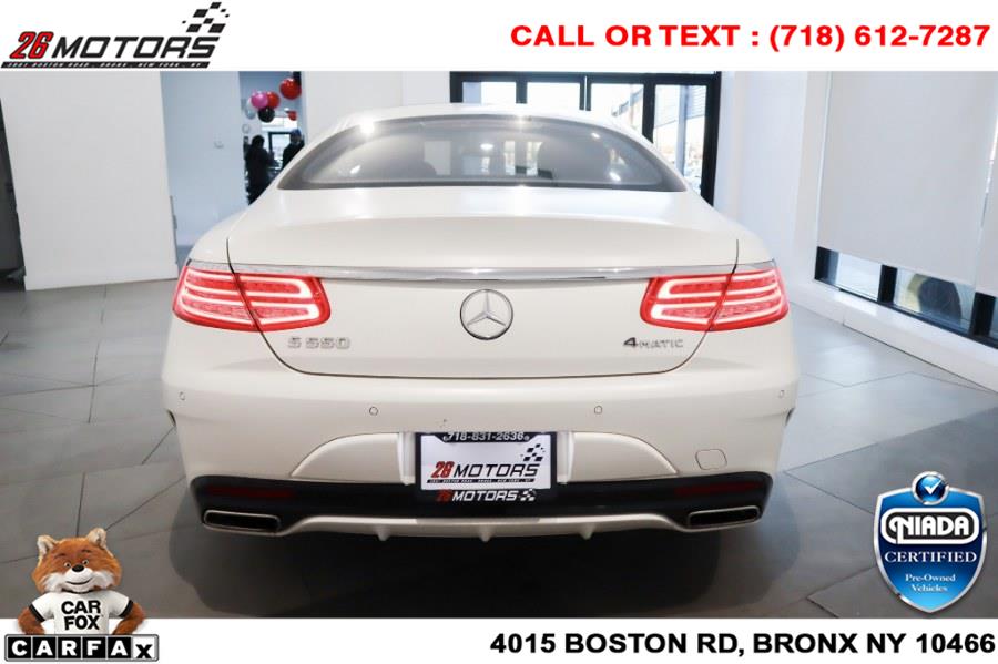 Used Mercedes-Benz S-Class S 550 4MATIC Coupe 2017 | 26 Motors Corp. Bronx, New York Used Mercedes-Benz S-Class S 550 4MATIC Coupe 2017 | 26 Motors Corp. Bronx, New York