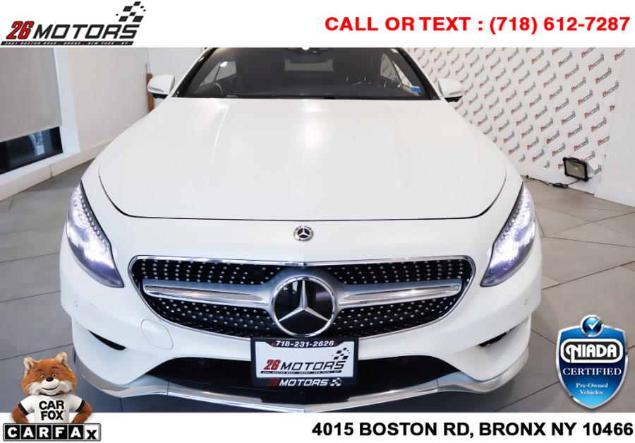 Used Mercedes-Benz S-Class S 550 4MATIC Coupe 2017 | 26 Motors Corp. Bronx, New York Used Mercedes-Benz S-Class S 550 4MATIC Coupe 2017 | 26 Motors Corp. Bronx, New York