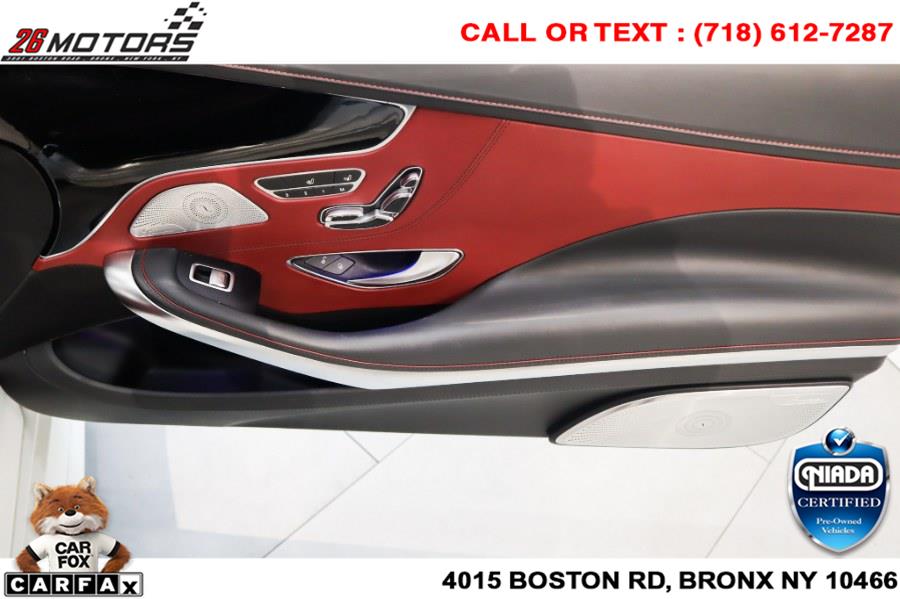 Used Mercedes-Benz S-Class S 550 4MATIC Coupe 2017 | 26 Motors Corp. Bronx, New York Used Mercedes-Benz S-Class S 550 4MATIC Coupe 2017 | 26 Motors Corp. Bronx, New York
