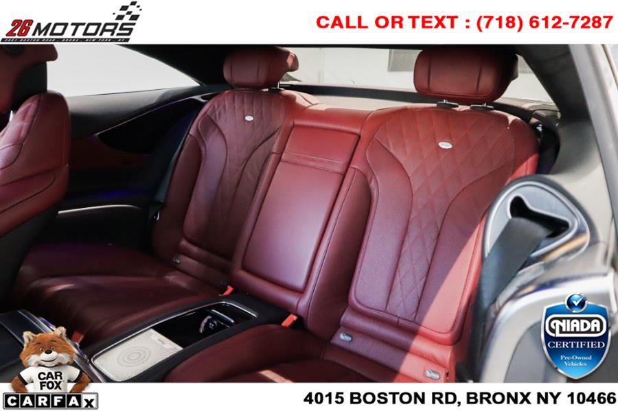 Used Mercedes-Benz S-Class S 550 4MATIC Coupe 2017 | 26 Motors Corp. Bronx, New York Used Mercedes-Benz S-Class S 550 4MATIC Coupe 2017 | 26 Motors Corp. Bronx, New York
