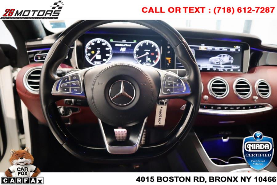Used Mercedes-Benz S-Class S 550 4MATIC Coupe 2017 | 26 Motors Corp. Bronx, New York Used Mercedes-Benz S-Class S 550 4MATIC Coupe 2017 | 26 Motors Corp. Bronx, New York