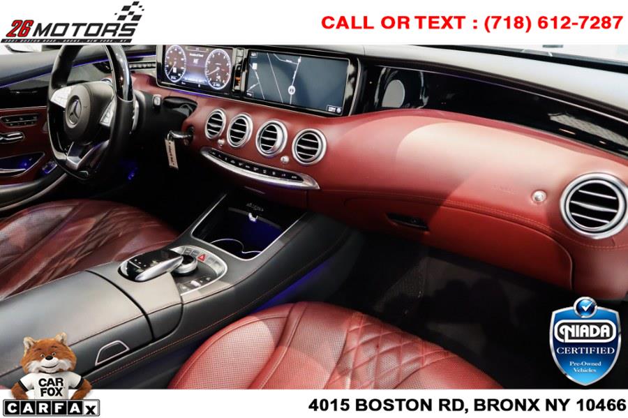 Used Mercedes-Benz S-Class S 550 4MATIC Coupe 2017 | 26 Motors Corp. Bronx, New York Used Mercedes-Benz S-Class S 550 4MATIC Coupe 2017 | 26 Motors Corp. Bronx, New York