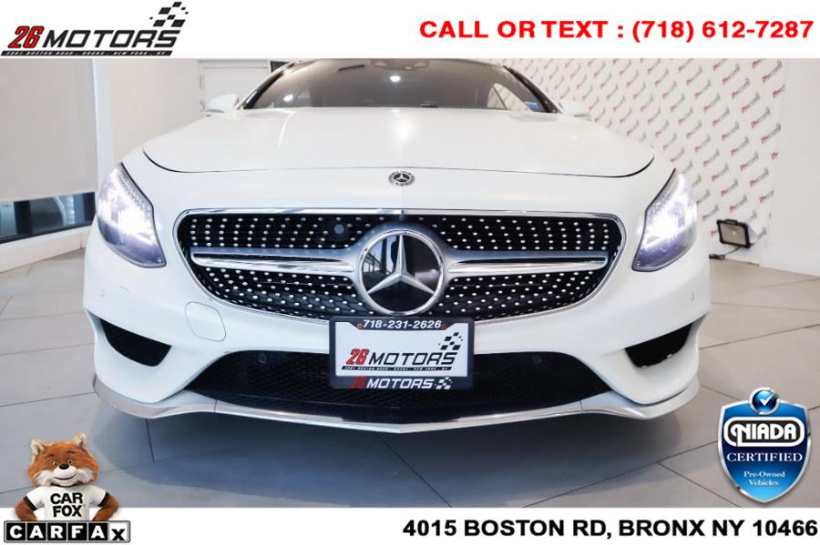 Used Mercedes-Benz S-Class S 550 4MATIC Coupe 2017 | 26 Motors Corp. Bronx, New York Used Mercedes-Benz S-Class S 550 4MATIC Coupe 2017 | 26 Motors Corp. Bronx, New York