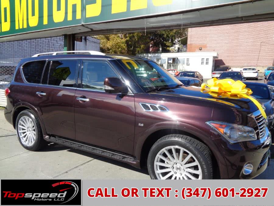 Used Infiniti QX80 4WD W/Entertainment System 2014 | Top Speed Motors LLC. Jamaica, New York Used Infiniti QX80 4WD W/Entertainment System 2014 | Top Speed Motors LLC. Jamaica, New York