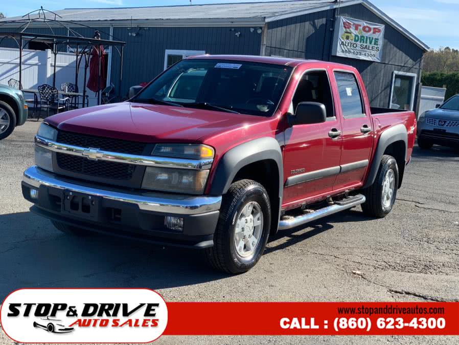 2004 Chevrolet Colorado Crew Cab 126.0" WB 4WD 1SB LS Z85, available for sale in East Windsor, Connecticut | Stop & Drive Auto Sales. East Windsor, Connecticut