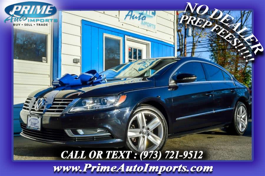 2013 Volkswagen CC 4dr Sdn DSG Sport w/LEDs PZEV, available for sale in Bloomingdale, New Jersey | Prime Auto Imports. Bloomingdale, New Jersey