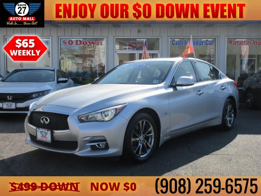 Used INFINITI Q50 3.0t Sport AWD 2017 | Route 27 Auto Mall. Linden, New Jersey