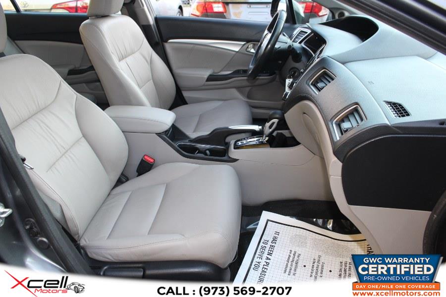 Used Honda Civic EX-L w/Navi 4dr Auto EX-L w/Navi 2013 | Xcell Motors LLC. Paterson, New Jersey Used Honda Civic EX-L w/Navi 4dr Auto EX-L w/Navi 2013 | Xcell Motors LLC. Paterson, New Jersey