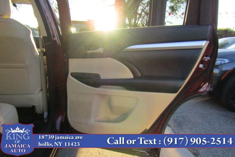 2018 Toyota Highlander XLE V6 AWD (Natl), available for sale in Hollis, New York | King of Jamaica Auto Inc. Hollis, New York 2018 Toyota Highlander XLE V6 AWD (Natl), available for sale in Hollis, New York | King of Jamaica Auto Inc. Hollis, New York