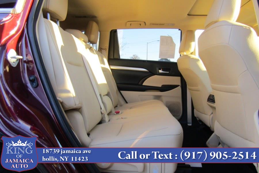2018 Toyota Highlander XLE V6 AWD (Natl), available for sale in Hollis, New York | King of Jamaica Auto Inc. Hollis, New York 2018 Toyota Highlander XLE V6 AWD (Natl), available for sale in Hollis, New York | King of Jamaica Auto Inc. Hollis, New York