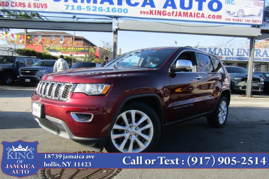 2017 Jeep Grand Cherokee Limited 4x4, available for sale in Hollis, New York | King of Jamaica Auto Inc. Hollis, New York