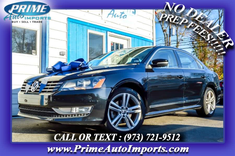 2015 Volkswagen Passat 4dr Sdn 2.0L TDI DSG SE w/Sunroof, available for sale in Bloomingdale, New Jersey | Prime Auto Imports. Bloomingdale, New Jersey