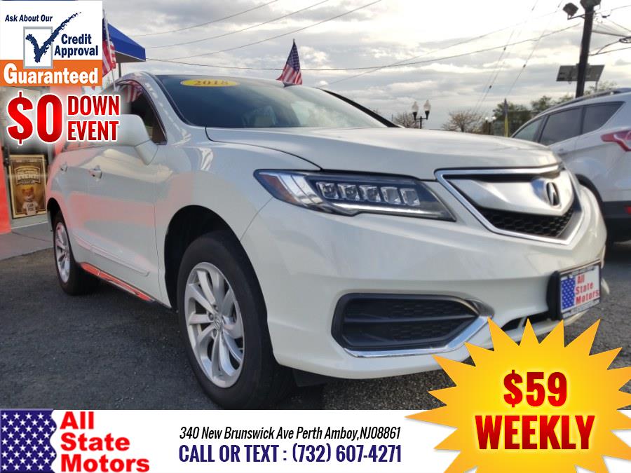 2018 Acura RDX AWD w/Technology Pkg, available for sale in Perth Amboy, New Jersey | All State Motor Inc. Perth Amboy, New Jersey 2018 Acura RDX AWD w/Technology Pkg, available for sale in Perth Amboy, New Jersey | All State Motor Inc. Perth Amboy, New Jersey