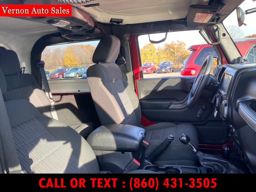 2012 Jeep Wrangler 4WD 2dr Sport, available for sale in Manchester, Connecticut | Vernon Auto Sale & Service. Manchester, Connecticut 2012 Jeep Wrangler 4WD 2dr Sport, available for sale in Manchester, Connecticut | Vernon Auto Sale & Service. Manchester, Connecticut