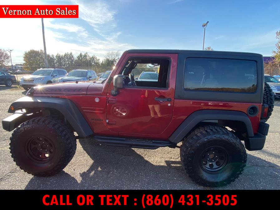 2012 Jeep Wrangler 4WD 2dr Sport, available for sale in Manchester, Connecticut | Vernon Auto Sale & Service. Manchester, Connecticut 2012 Jeep Wrangler 4WD 2dr Sport, available for sale in Manchester, Connecticut | Vernon Auto Sale & Service. Manchester, Connecticut