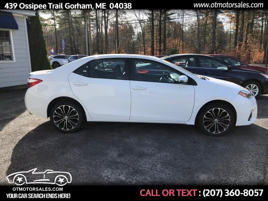 2015 Toyota Corolla S, available for sale in Gorham, Maine | Ossipee Trail Motor Sales. Gorham, Maine