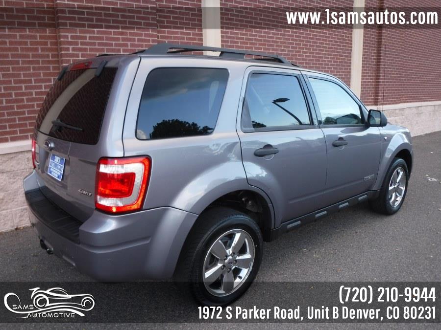 2008 Ford Escape 4WD 4dr V6 Auto XLT, available for sale in Denver, Colorado | Sam's Automotive. Denver, Colorado 2008 Ford Escape 4WD 4dr V6 Auto XLT, available for sale in Denver, Colorado | Sam's Automotive. Denver, Colorado