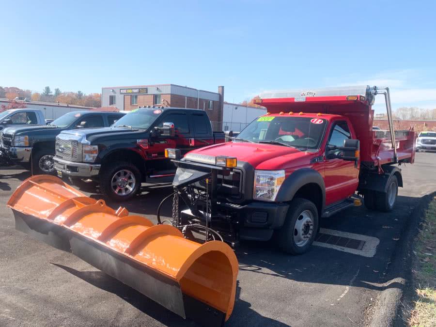 2012 Ford Super Duty F-550 DRW 4WD Reg Cab 165" WB 84" CA XL, available for sale in South Windsor, Connecticut | Mike And Tony Auto Sales, Inc. South Windsor, Connecticut