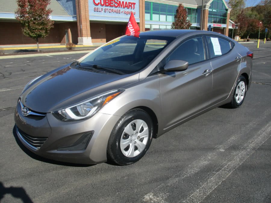 2016 Hyundai Elantra 4dr Sdn Auto, available for sale in New Britain, Connecticut | Universal Motors LLC. New Britain, Connecticut