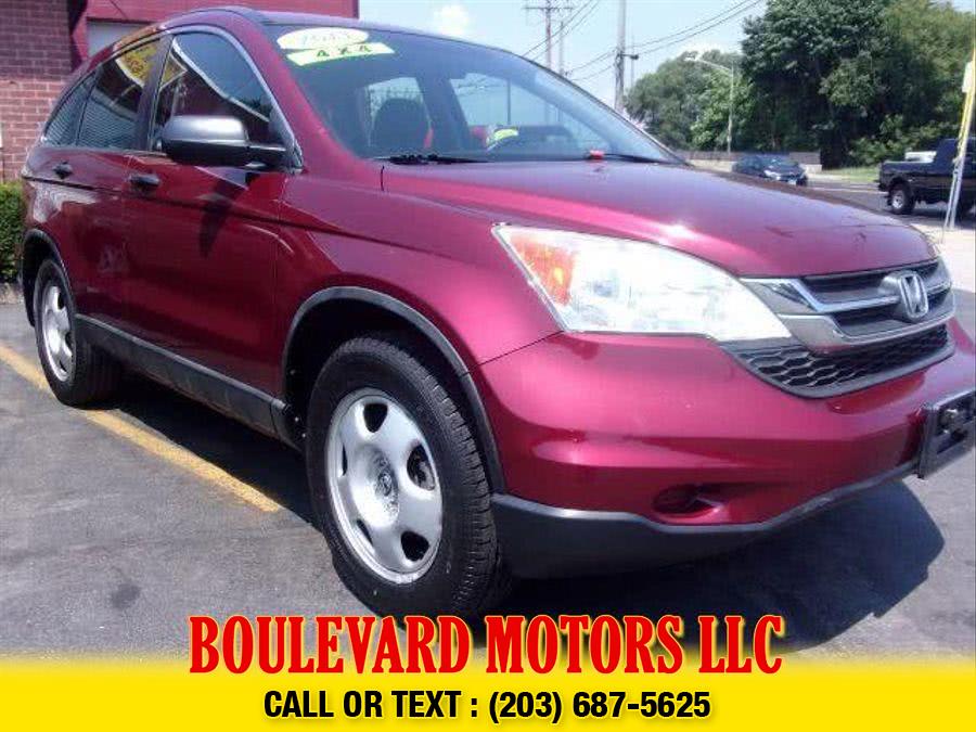 2011 Honda Cr-v LX Sport Utility 4D, available for sale in New Haven, Connecticut | Boulevard Motors LLC. New Haven, Connecticut