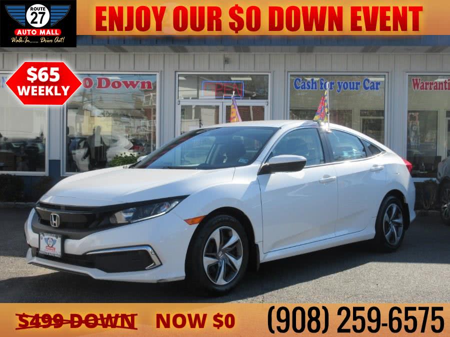 Used Honda Civic Sedan LX CVT 2019 | Route 27 Auto Mall. Linden, New Jersey Used Honda Civic Sedan LX CVT 2019 | Route 27 Auto Mall. Linden, New Jersey