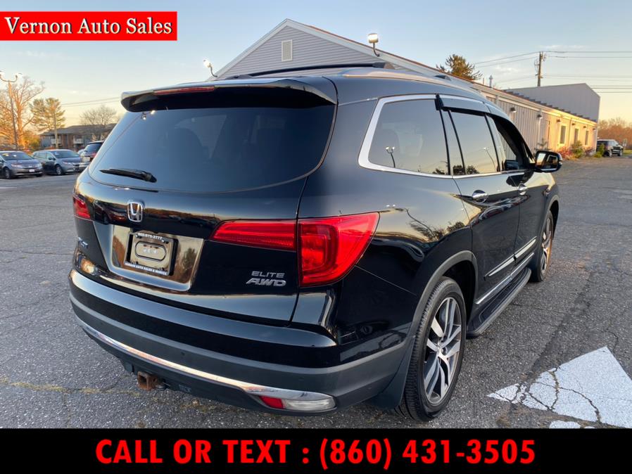 2016 Honda Pilot AWD 4dr Elite w/RES & Navi, available for sale in Manchester, Connecticut | Vernon Auto Sale & Service. Manchester, Connecticut 2016 Honda Pilot AWD 4dr Elite w/RES & Navi, available for sale in Manchester, Connecticut | Vernon Auto Sale & Service. Manchester, Connecticut