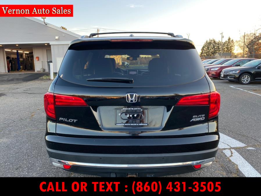 2016 Honda Pilot AWD 4dr Elite w/RES & Navi, available for sale in Manchester, Connecticut | Vernon Auto Sale & Service. Manchester, Connecticut 2016 Honda Pilot AWD 4dr Elite w/RES & Navi, available for sale in Manchester, Connecticut | Vernon Auto Sale & Service. Manchester, Connecticut
