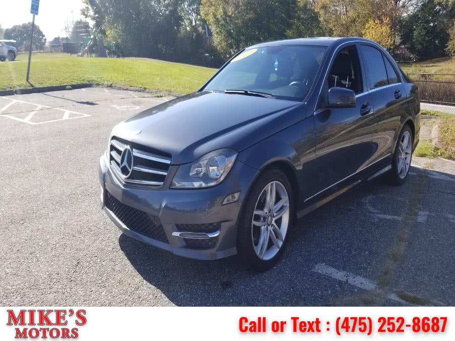 2014 Mercedes-Benz C-Class 4dr Sdn C300 Sport 4MATIC, available for sale in Stratford, Connecticut | Mike's Motors LLC. Stratford, Connecticut