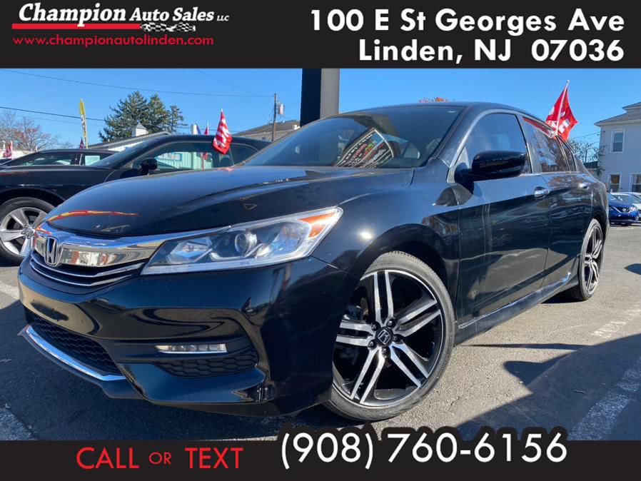 2017 Honda Accord Sedan Sport CVT, available for sale in Linden, New Jersey | Champion Used Auto Sales. Linden, New Jersey