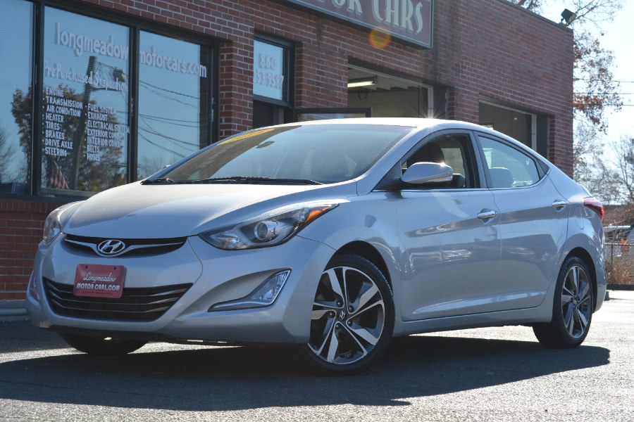 Used Hyundai Elantra 4dr Sdn Auto Limited 2014 | Longmeadow Motor Cars. ENFIELD, Connecticut