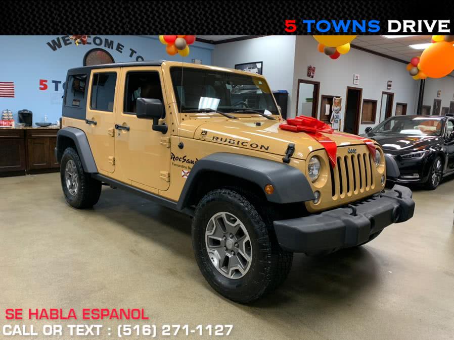 2014 Jeep Wrangler Unlimited 4WD 4dr Rubicon, available for sale in Inwood, New York | 5 Towns Drive. Inwood, New York