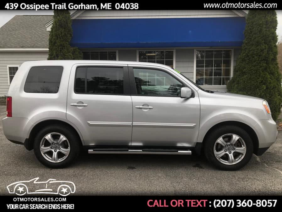 2012 Honda Pilot 4WD 4dr EX-L w/RES, available for sale in Gorham, Maine | Ossipee Trail Motor Sales. Gorham, Maine
