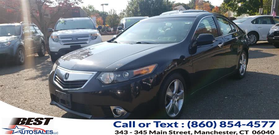 2011 Acura TSX 4dr Sdn I4 Auto Tech Pkg, available for sale in Manchester, Connecticut | Best Auto Sales LLC. Manchester, Connecticut