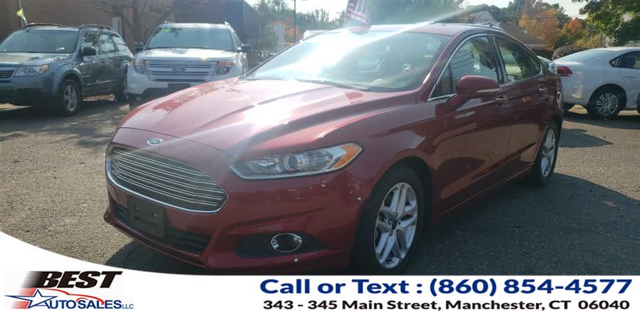 2015 Ford Fusion 4dr Sdn SE FWD, available for sale in Manchester, Connecticut | Best Auto Sales LLC. Manchester, Connecticut