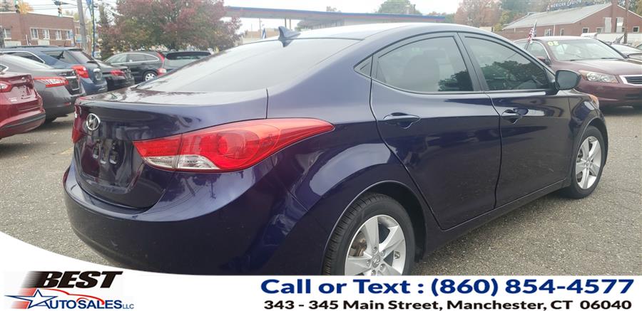 2013 Hyundai Elantra 4dr Sdn Auto GLS, available for sale in Manchester, Connecticut | Best Auto Sales LLC. Manchester, Connecticut 2013 Hyundai Elantra 4dr Sdn Auto GLS, available for sale in Manchester, Connecticut | Best Auto Sales LLC. Manchester, Connecticut